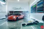 Tesla Model 3 by Signature on Vossen Wheels (CV10) 2019 года